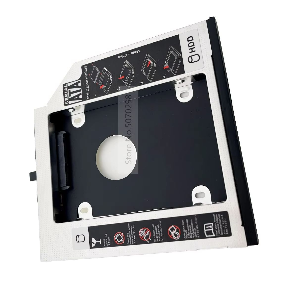 Sata Ssd - Mit Blendenrahmen 2. SATA 2,5-Zoll Festplatten-/SSD-Caddy