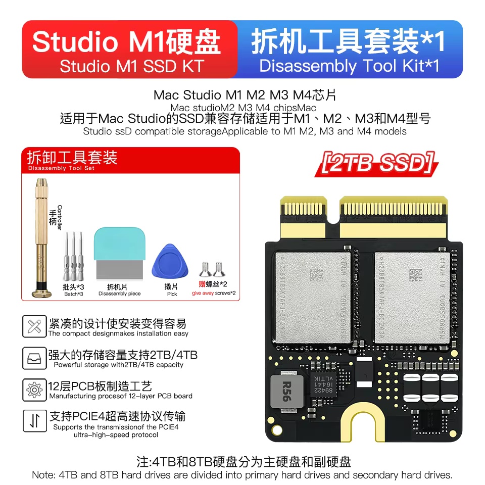 Geeignet für Mac Studio M1/M2/ – Ssd 2Tb Bewertung und Preis