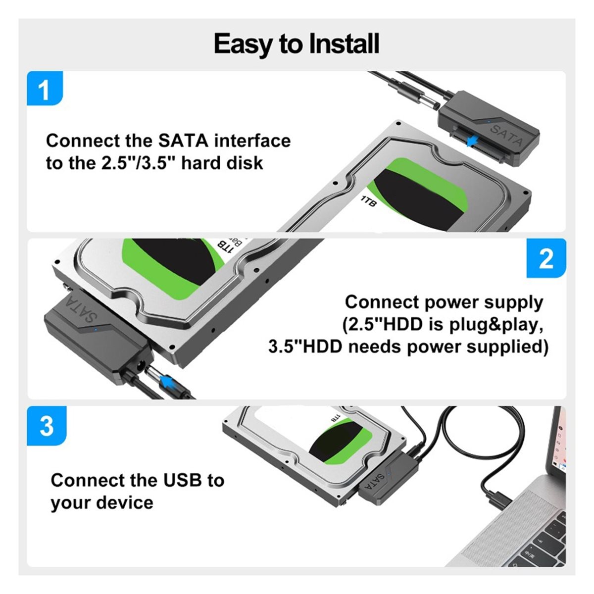 SWXF SATA zu USB 3.0 Adapterka – External Ssd Bewertung und Preis