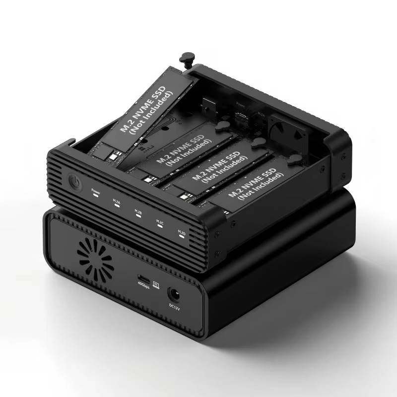 Aluminium M2 4-Bay USB4 Extern – M.2 Ssd Bewertung und Preis
